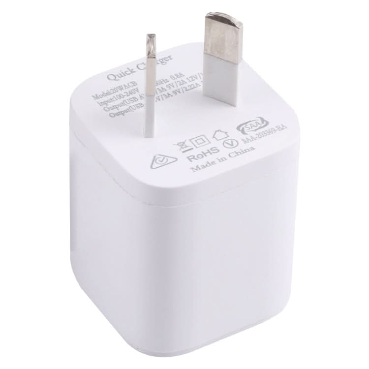 20WACB 20W QC3.0 + PD Quick Charger