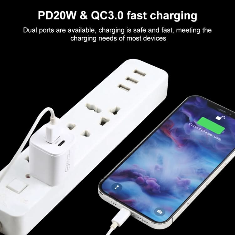 20WACB 20W QC3.0 + PD Quick Charger