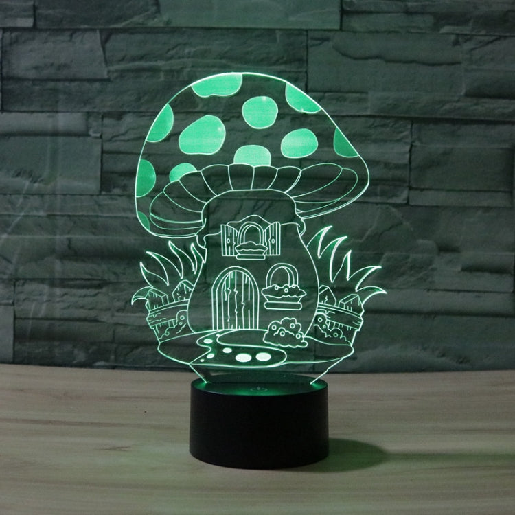 Black Base Creative 3D LED Decorative Night Light, Powered by USB and Battery My Store