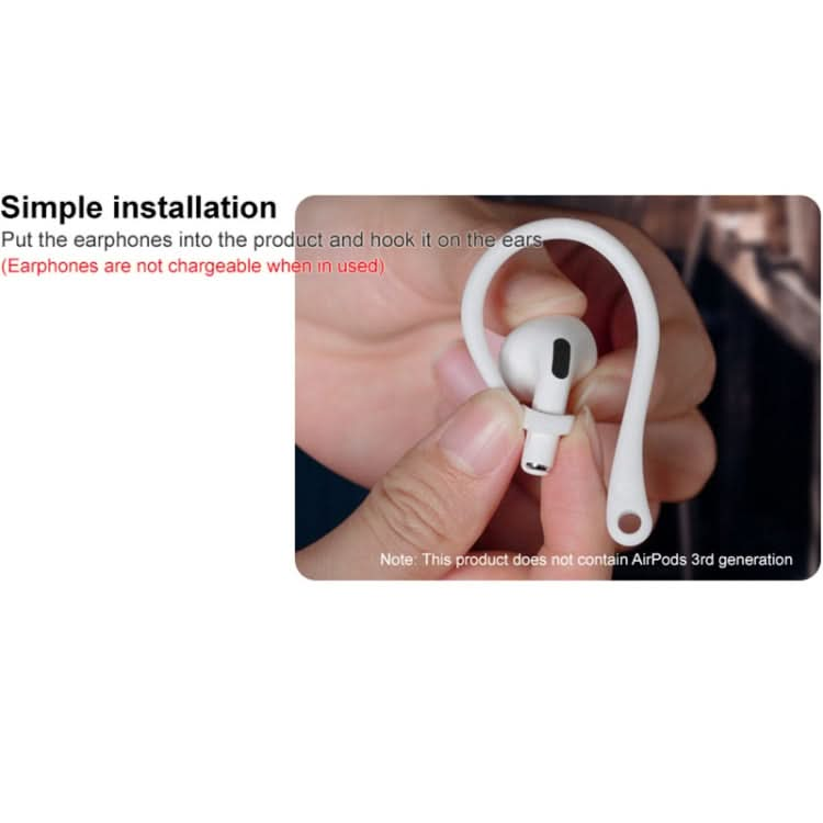 1 Pair imak Wireless Earphones Silicone Anti-lost Lanyard Ear Hook