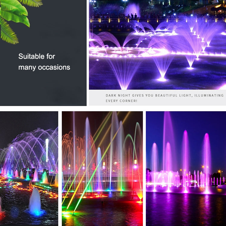 Landscape Colorful Color Changing Ring LED Aluminum Alloy Underwater Fountain Light My Store