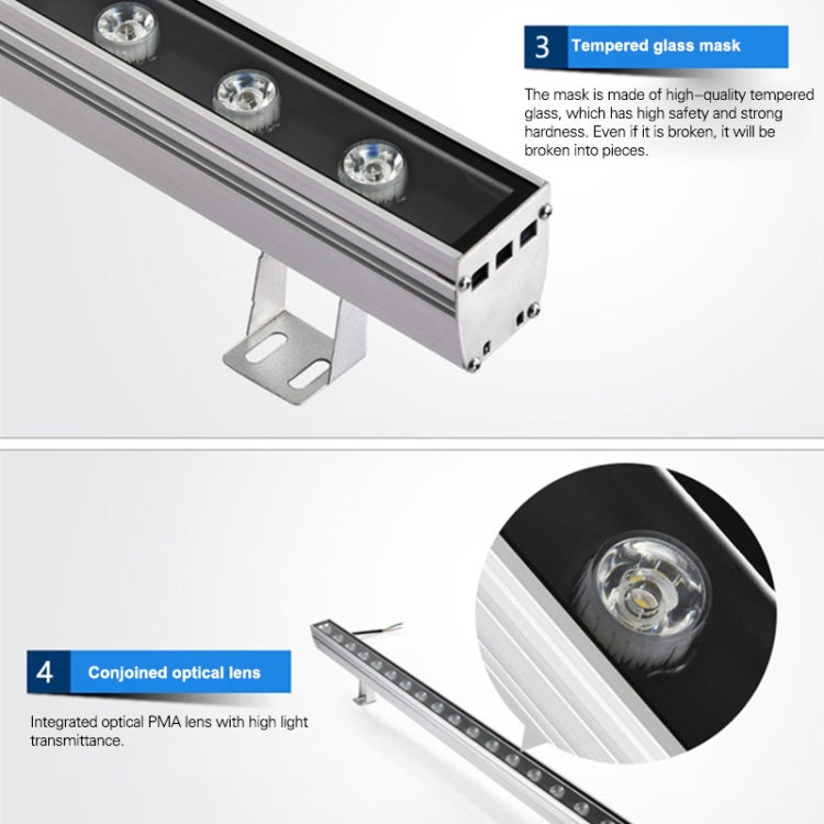 LED Embedded Buried Lamp IP65 Waterproof Rectangular Landscape Platform Stair Step Lamp My Store