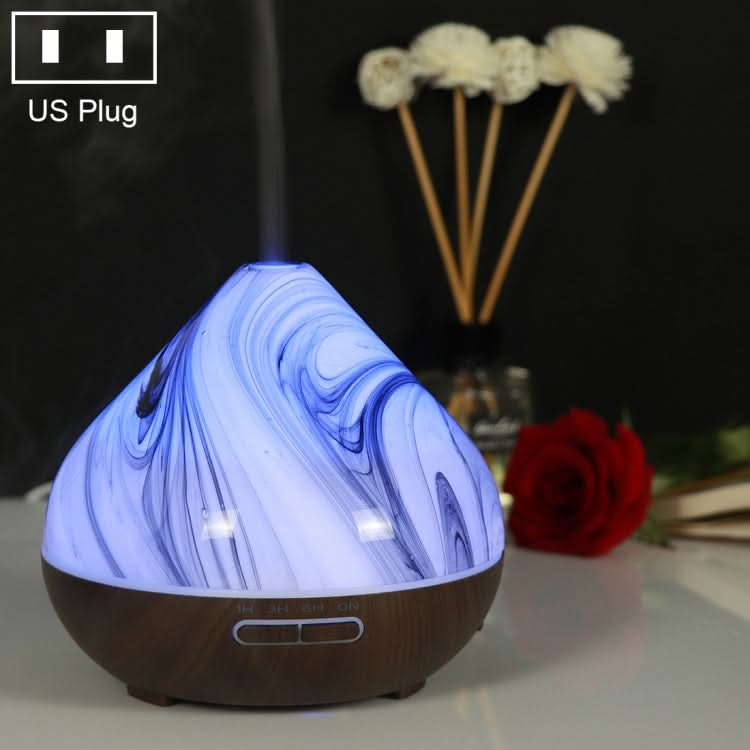 400ml Volcano Shape Humidifier Glass Aromatherapy Machine-Reluova