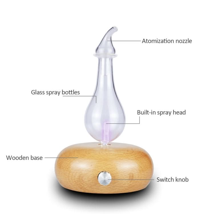 Wood Essential Oil Diffuser Aromatherapy Machine Reluova