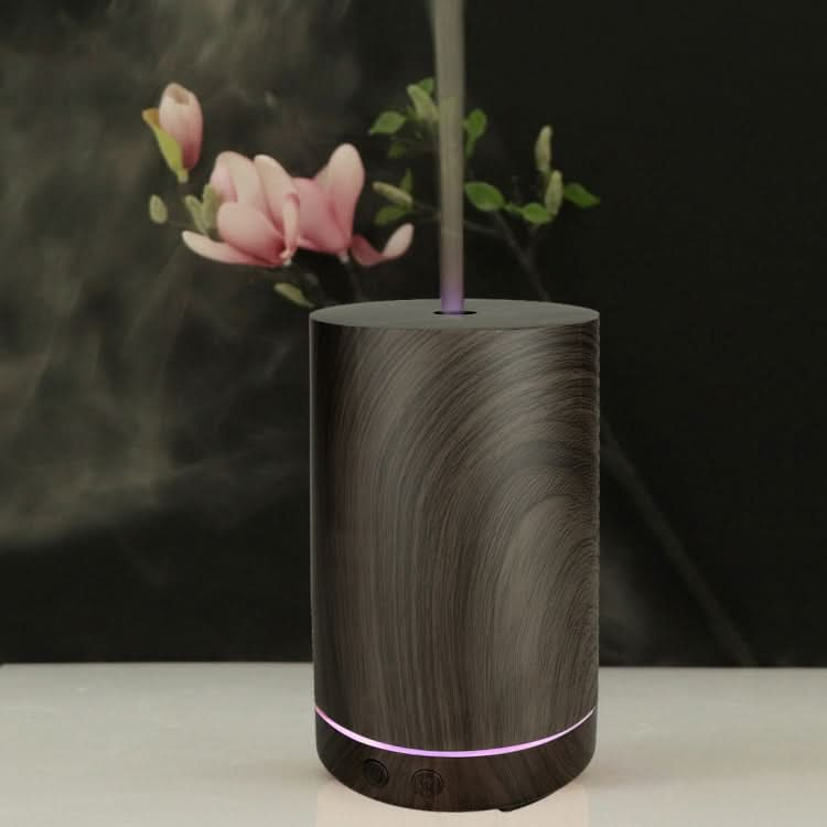 200ml Hollow-out Forest Pattern Wooden Essential Oil Aromatherapy Machine Ultrasonic Humidifier-Reluova