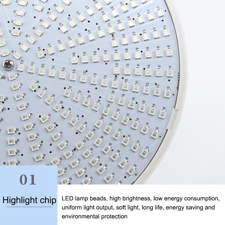 ABS Plastic LED Pool Bulb Underwater Light-Reluova