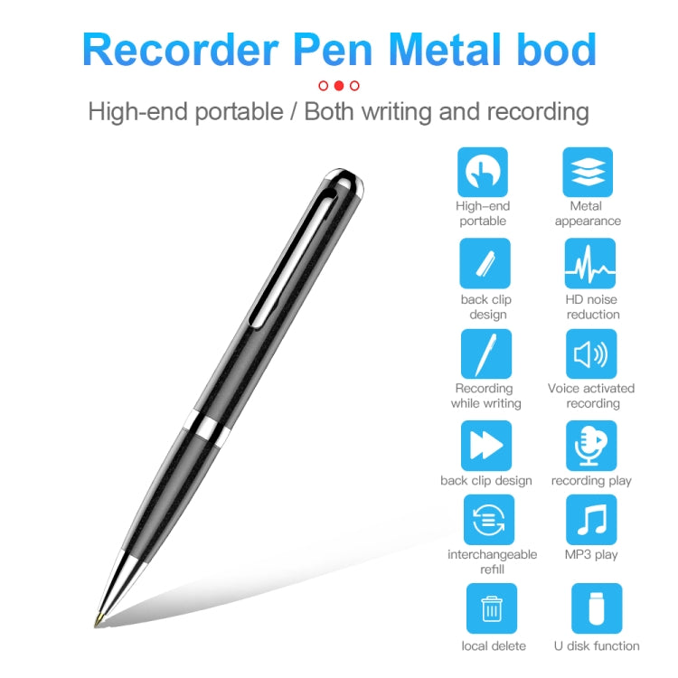 Q96 Intelligent HD Digital Noise Reduction Recording Pen Reluova