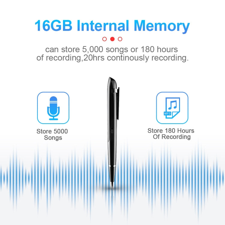 Q9 AI Intelligent High-definition Noise Reduction Conference Recording Pen Voice Control Recorder