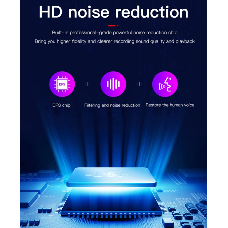 Q39 AI Intelligent High-definition Noise Reduction Voice Control Recorder Reluova