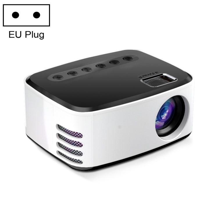 T20 320x240 400 Lumens Portable Home Theater LED HD Digital Projector, Same Screen Version, Reluova