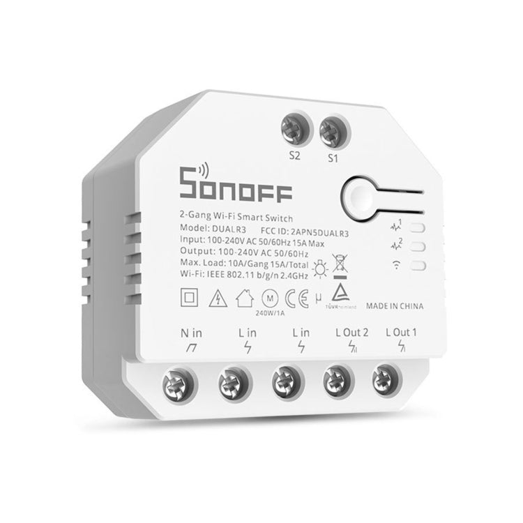 Sonoff DUALR3 Dual Ways Control WiFi Smart Switch Module My Store