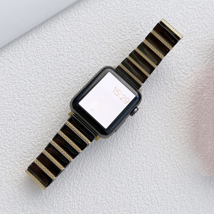 Ceramic One-bead Steel Strap Watchband For Apple Watch Series