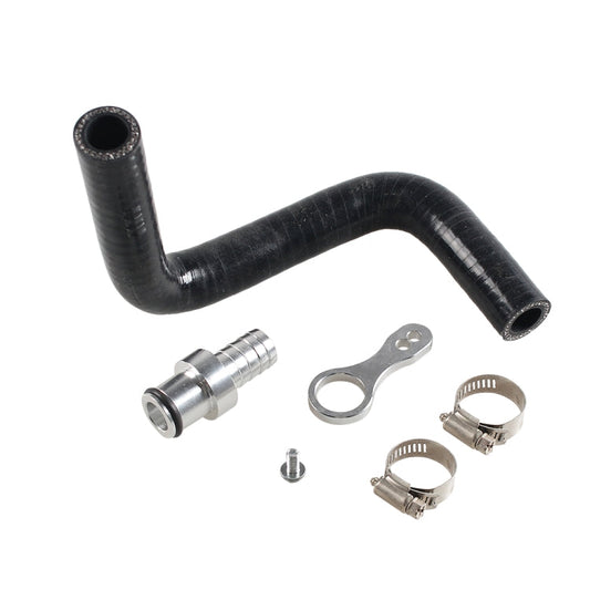 EGR-1086-ZH Coolant Bypass Hose Barb Adapter + Hose for Dodge Ram Cummins 2009-2019