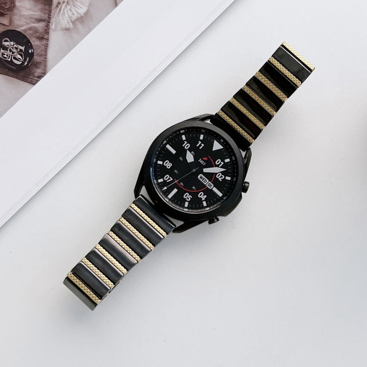 Ceramic One-bead Steel Strap Watchband