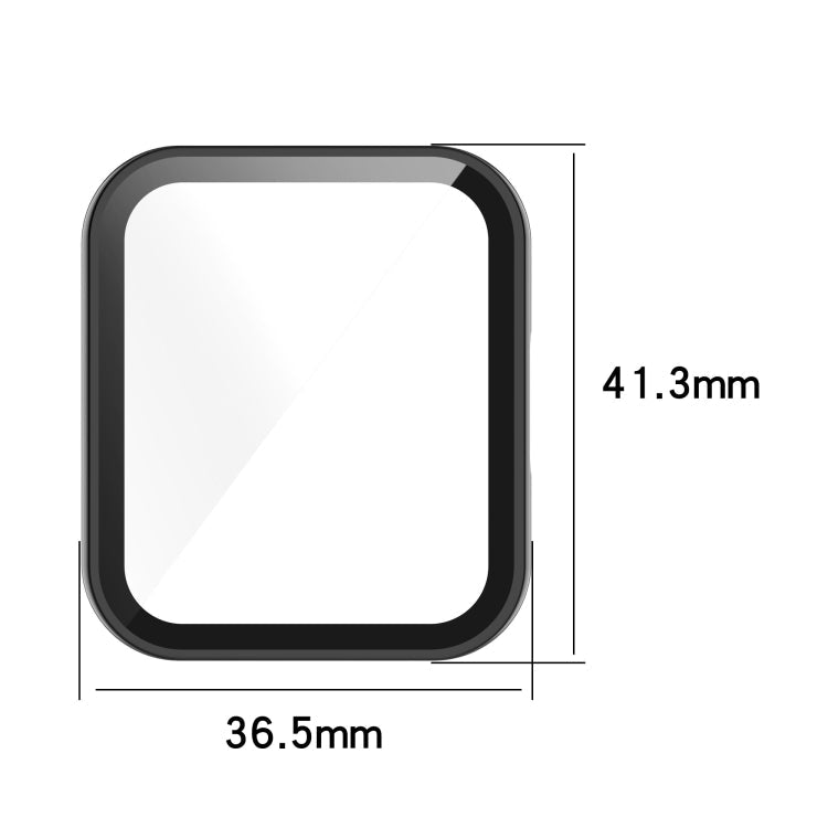 PC + Tempered Glass Watch Protective Case