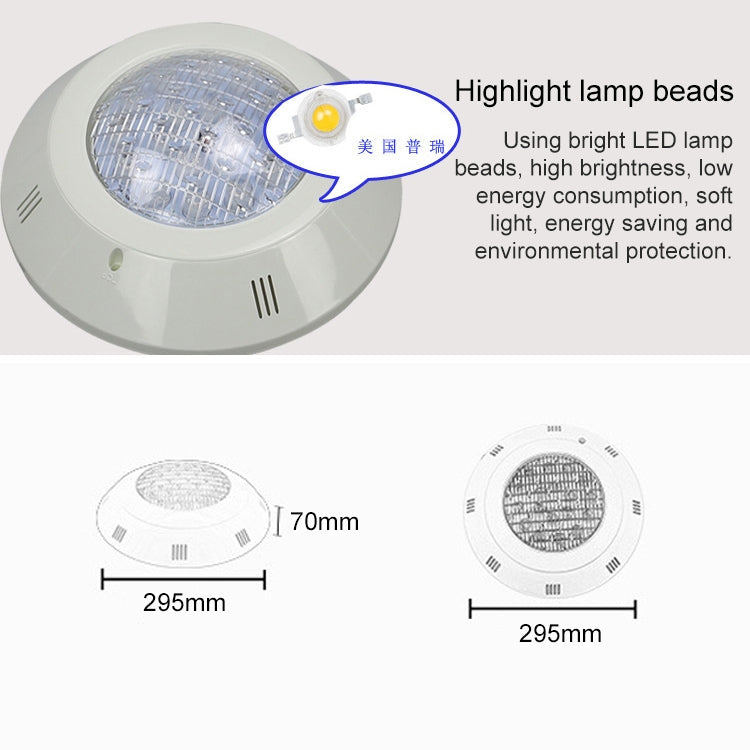 Swimming Pool ABS Wall Lamp LED Underwater Light, Series 2 My Store