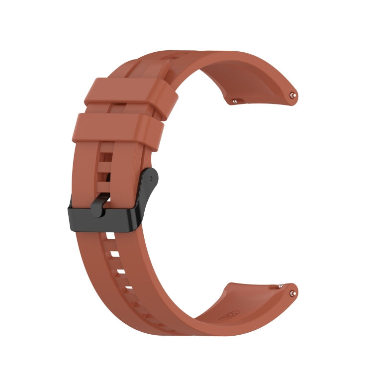 Silicone Black Buckle Watchband