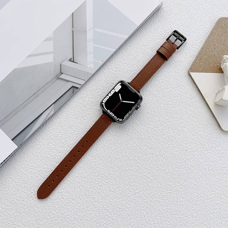 Leather Watchband For Apple Watch Series