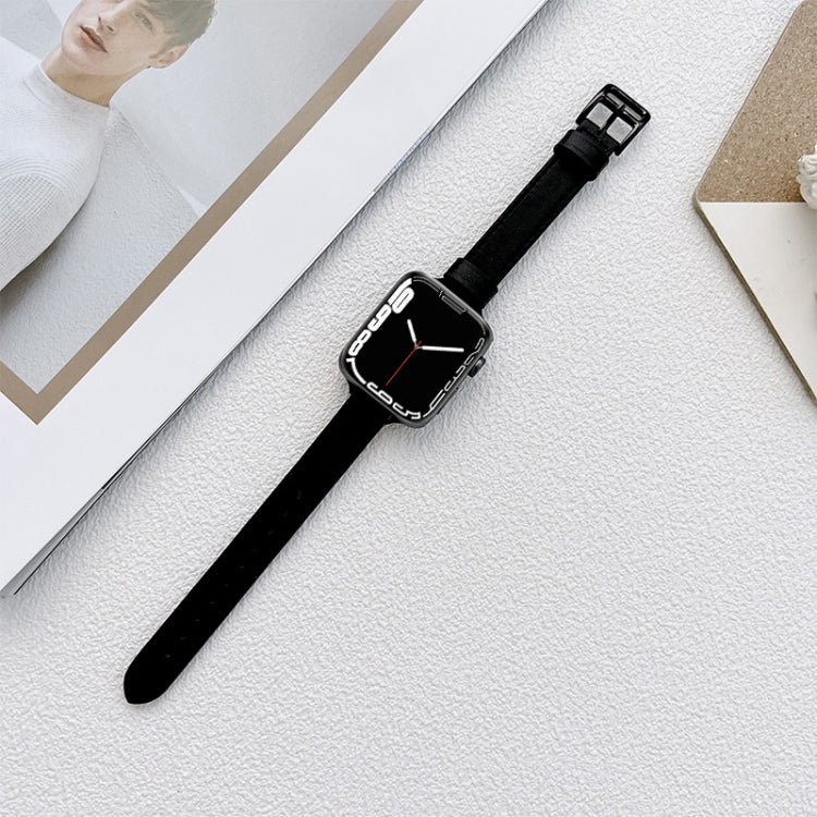 Leather Watchband For Apple Watch Series