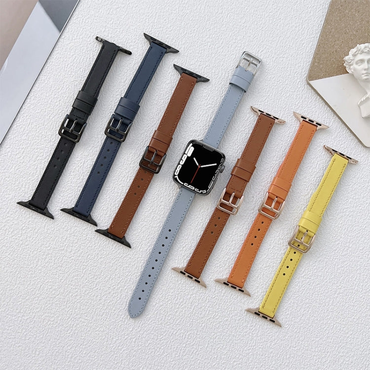 Leather Watchband For Apple Watch Series