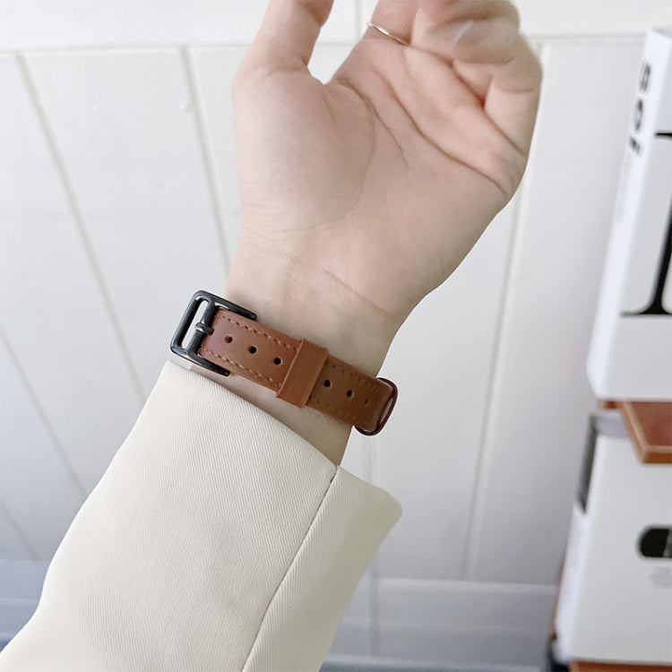 Leather Watchband For Apple Watch Series