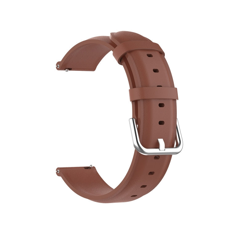 Round Tail Leather Watchband