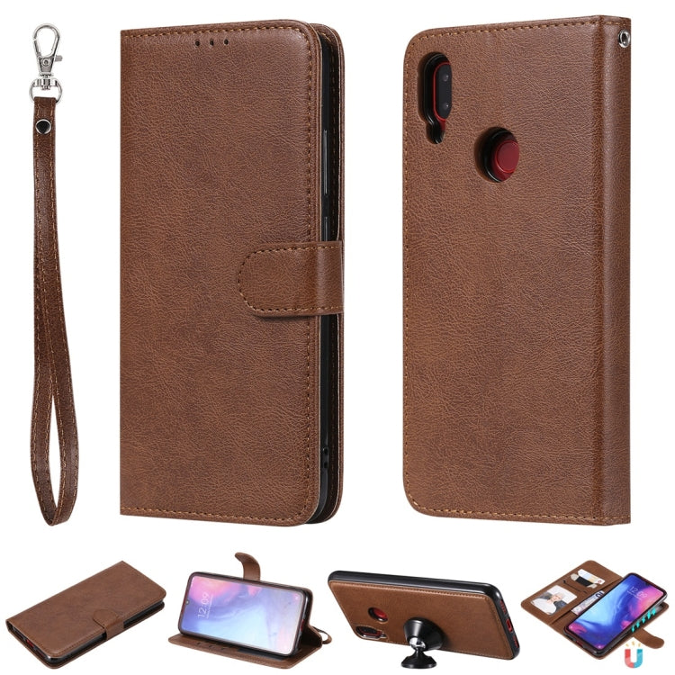 Solid Color Horizontal Flip Protective Case with Holder & Card Slots & Wallet & Photo Frame & Lanyard, Series 1