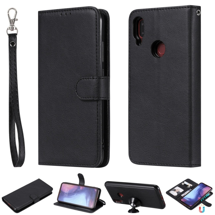 Solid Color Horizontal Flip Protective Case with Holder & Card Slots & Wallet & Photo Frame & Lanyard, Series 1