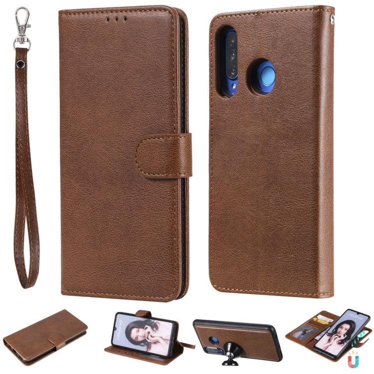 Solid Color Horizontal Flip Protective Case with Holder & Card Slots & Wallet & Photo Frame & Lanyard, Series 2