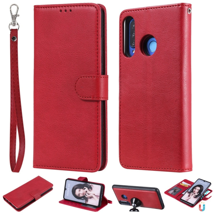 Solid Color Horizontal Flip Protective Case with Holder & Card Slots & Wallet & Photo Frame & Lanyard, Series 2