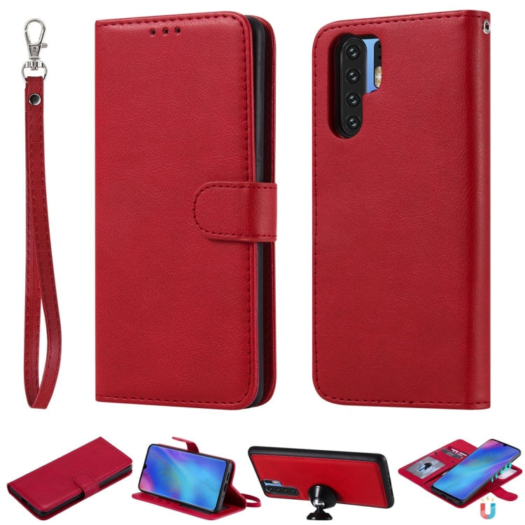 Solid Color Horizontal Flip Protective Case with Holder & Card Slots & Wallet & Photo Frame & Lanyard, Series 1