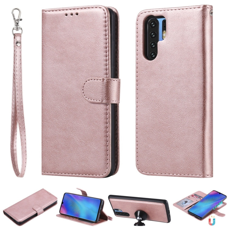 Solid Color Horizontal Flip Protective Case with Holder & Card Slots & Wallet & Photo Frame & Lanyard, Series 1