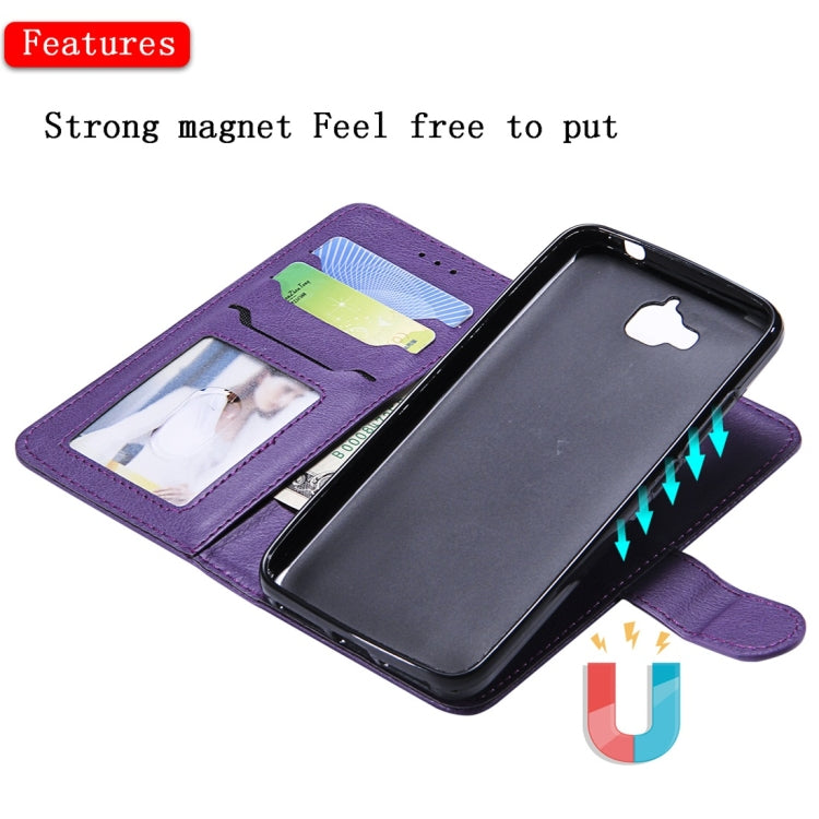 Solid Color Horizontal Flip Protective Case with Holder & Card Slots & Wallet & Photo Frame & Lanyard, Series 5 My Store