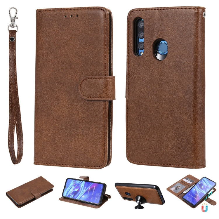 Solid Color Horizontal Flip Protective Case with Holder & Card Slots & Wallet & Photo Frame & Lanyard, Series 4