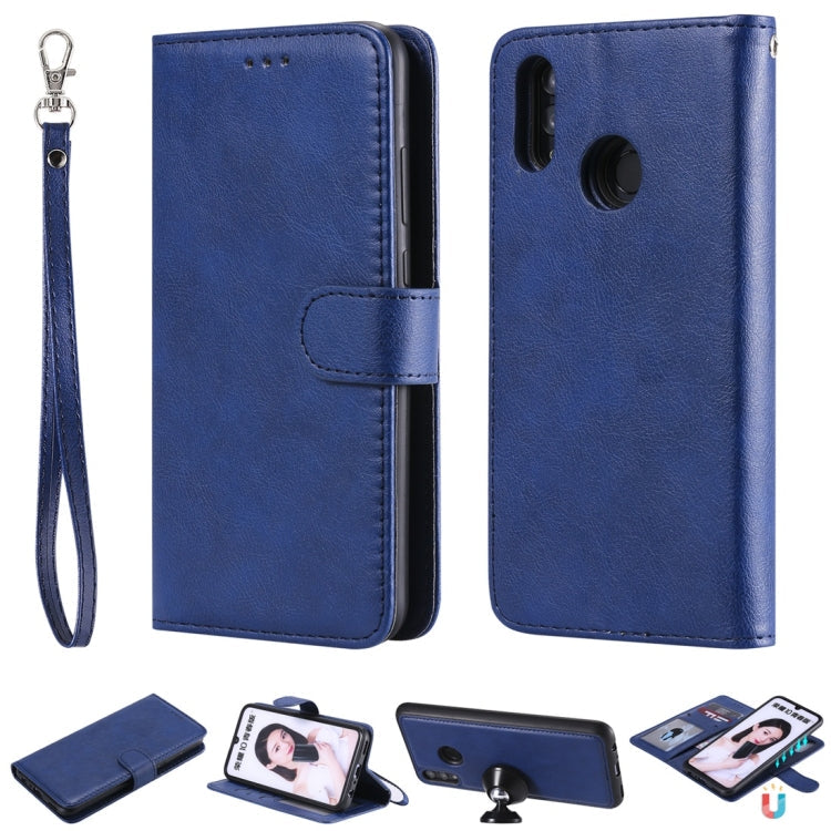 Solid Color Horizontal Flip Protective Case with Holder & Card Slots & Wallet & Photo Frame & Lanyard, Series 3