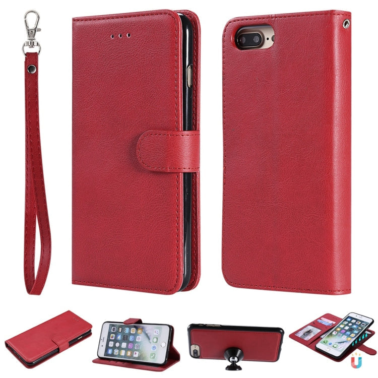 Solid Color Horizontal Flip Protective Case with Holder & Card Slots & Wallet & Photo Frame & Lanyard, Series 5 My Store