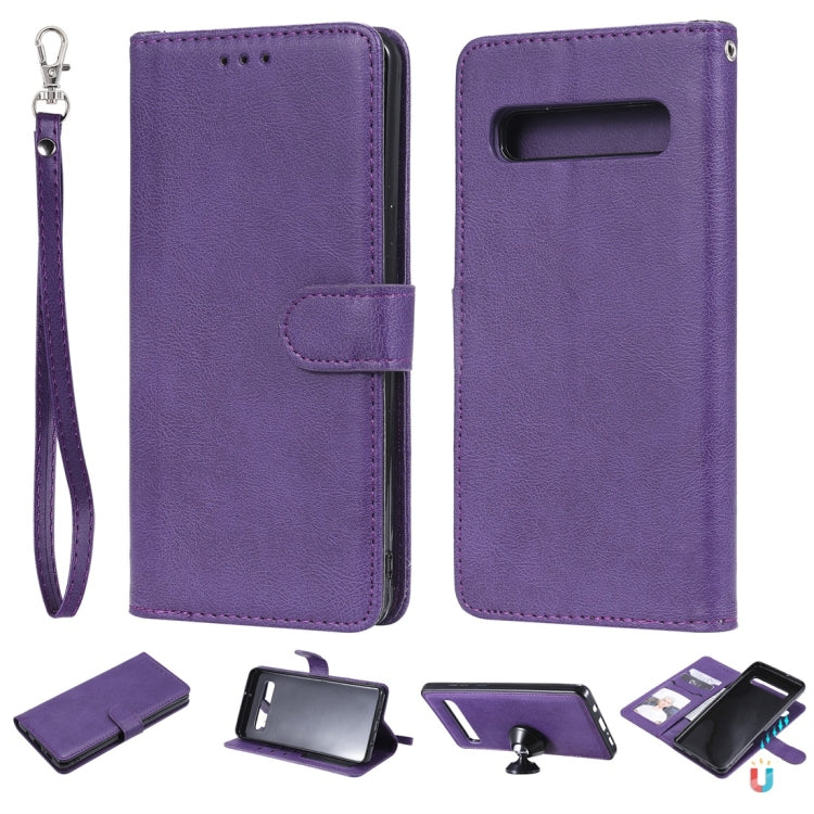 Solid Color Horizontal Flip Protective Case with Holder & Card Slots & Wallet & Photo Frame & Lanyard, Series 4 My Store