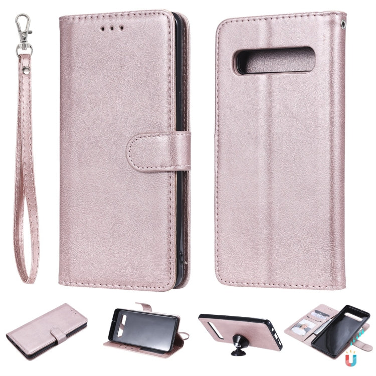 Solid Color Horizontal Flip Protective Case with Holder & Card Slots & Wallet & Photo Frame & Lanyard, Series 4 My Store