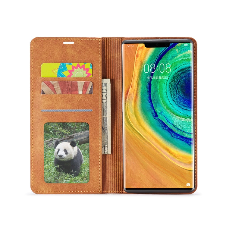 Forwenw Dream Series Oil Edge Strong Magnetism Horizontal Flip Leather Case with Holder & Card Slots & Wallet & Photo Frame, Series 5 My Store