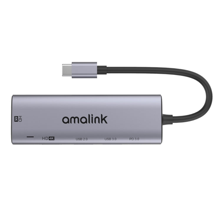 amalink 95126 Type-C / USB-C to Dual HDMI + 2 Ports USB + PD 3.0 Multi-function HUB My Store