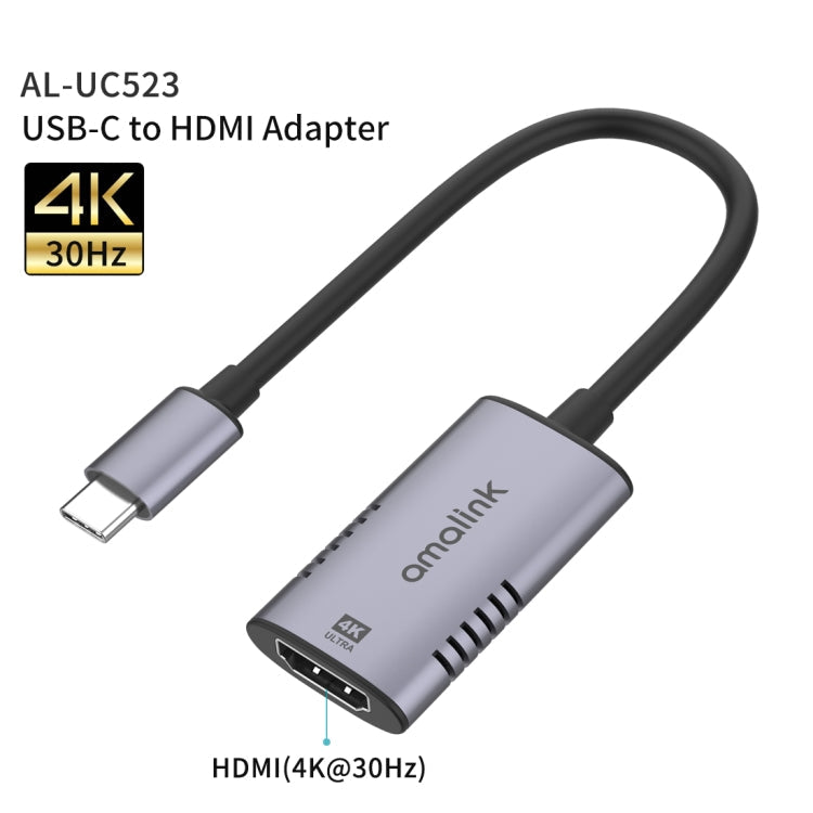 amalink UC523 Type-C / USB-C to HDMI Adapter My Store