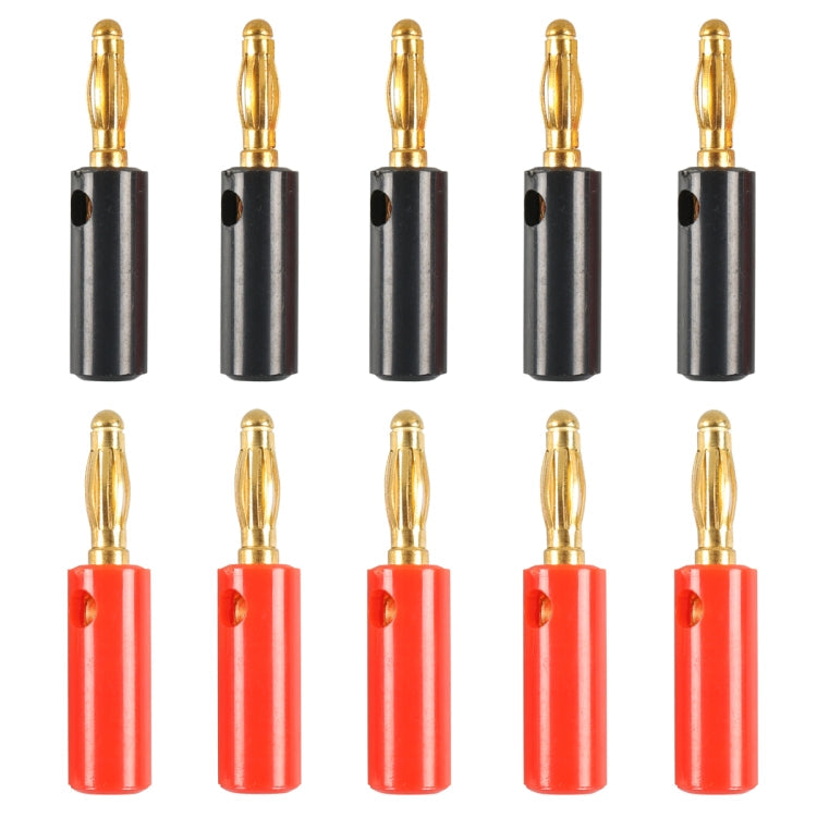 Car Red and Black Cover Gold-plated 4mm Banana Head Audio Plug ÎҵÄÉ̵ê