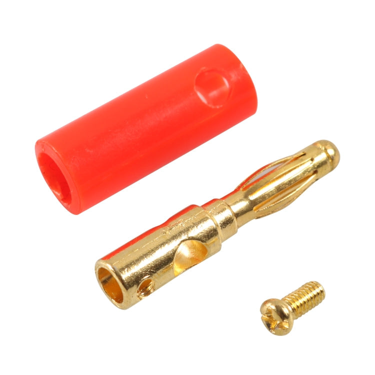 Car Red and Black Cover Gold-plated 4mm Banana Head Audio Plug ÎҵÄÉ̵ê