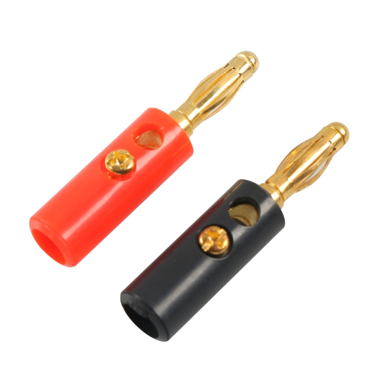 Car Red and Black Cover Gold-plated 4mm Banana Head Audio Plug ÎҵÄÉ̵ê