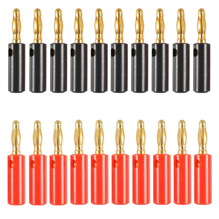 Car Red and Black Cover Gold-plated 4mm Banana Head Audio Plug ÎҵÄÉ̵ê