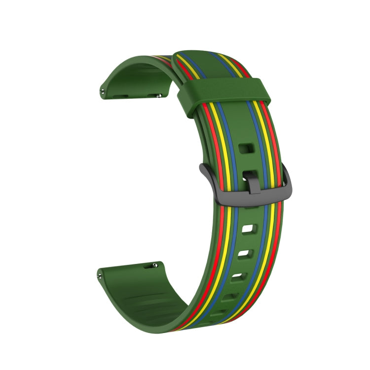 Stripe Silicone Watchband