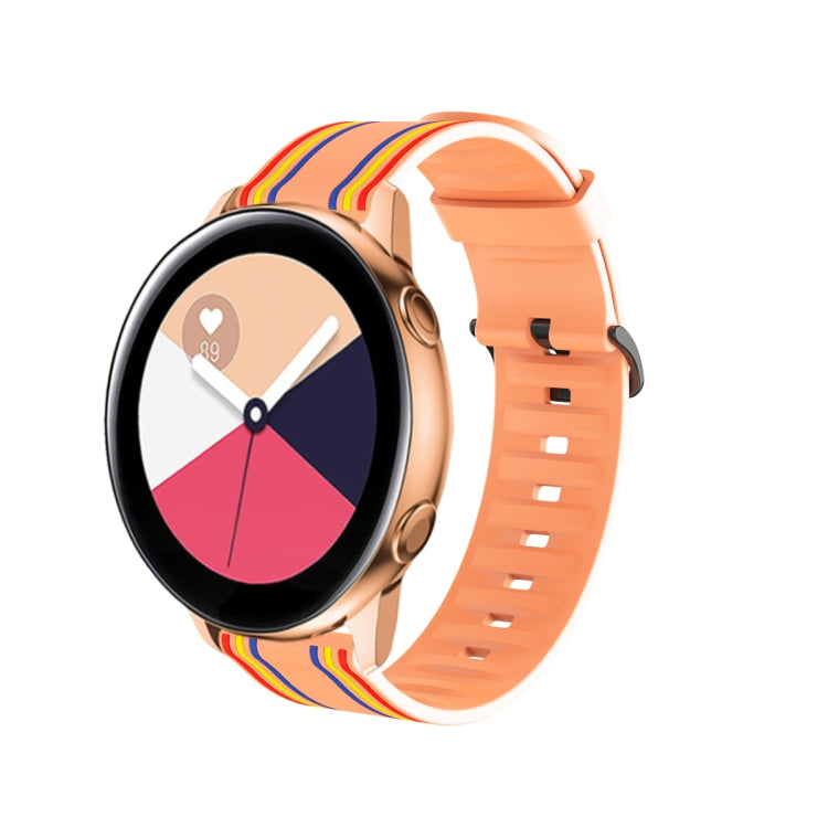 Stripe Silicone Watchband