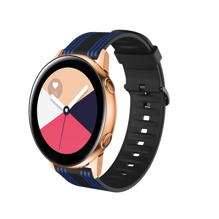 Stripe Silicone Watchband