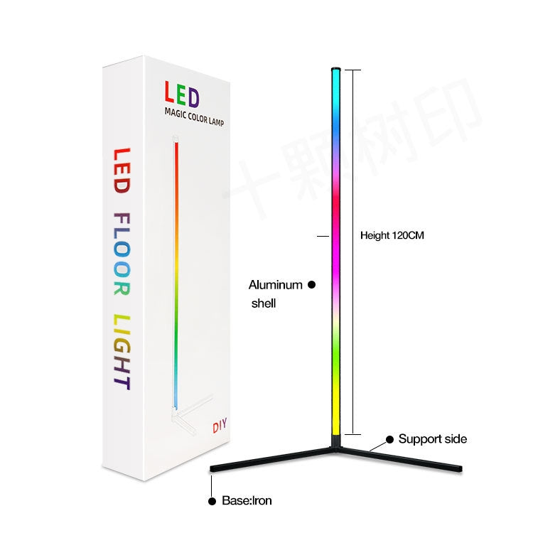 LED Symphony RGB Atmosphere Floor Light with Remote Control