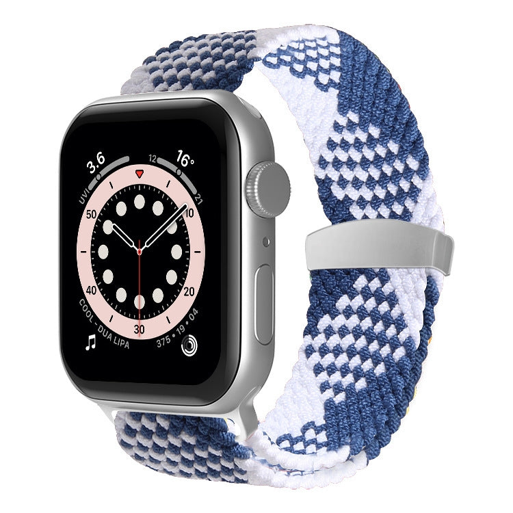 Nylon Braid Watchband For Apple Watch Series